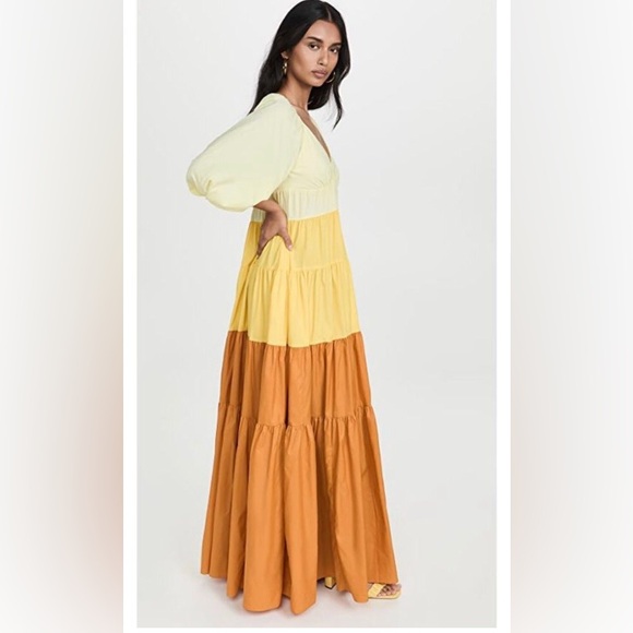 NWT STAUD Meadow Maxi dress - Picture 2 of 6